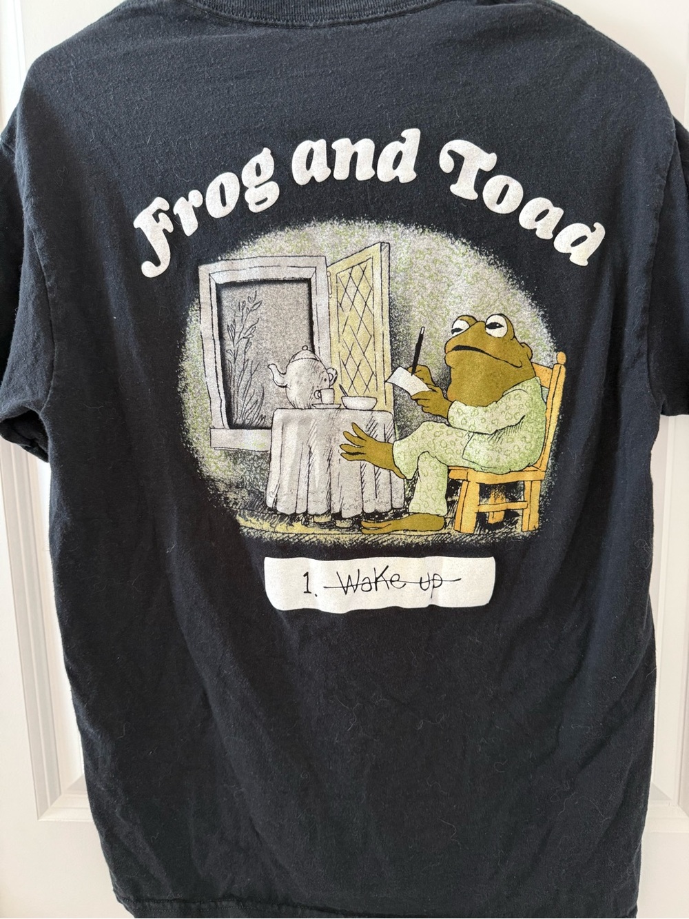 Frog and Toad Graphic Short Sleeve Tee - Black